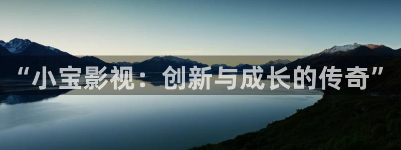 www.玖玖玖：“小宝影视：创新与成长的传奇”